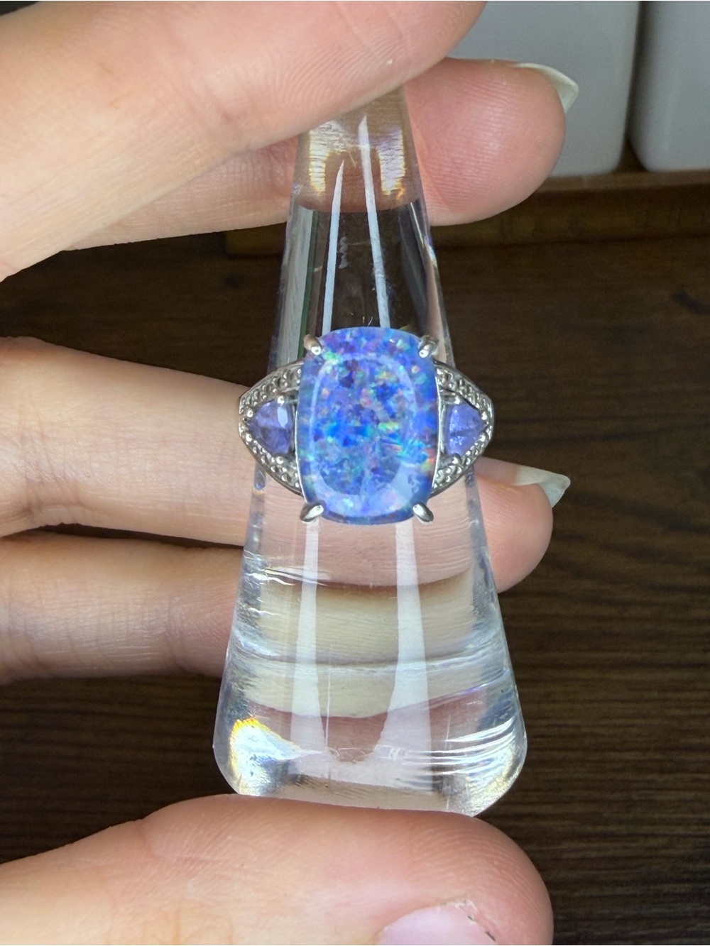 .925 sterling silver cocktail ring